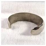 21mm WIDE - Sterling Silver Large Cuff Bracelet - Mexico - .925 - 19.5g