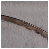 Unique 'Slip-on' Contemporary Design Bracelet - PERIDOT  11.2g