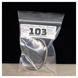 Vintage - Abalone Inlay - Alpaca Mexico (Nickel-silver) Bracelet  Nice!