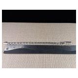 Large MENS - Sterling Link Bracelet - Awesome Key style security clasp -  36g  Stamped 925