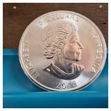 2018 1 oz $5 Canadian Silver Wolf :: 1 Troy oz of .9999 fine silver :: 1 of four part series