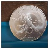 2012 West Point Infantry Soldier Silver Dollar :: 90% silver :: 26.73 grams