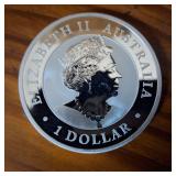 2020 Australian Brumby 1 Troy oz Silver Coin :: .9999 Fine Silver :: $1 AUD (BU)