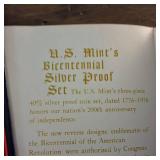 US Mint's Bicentennial Silver Proof Set :: 40% Silver content