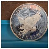 Sunshine Minting 1 Troy Ounce .999 Fine Silver Bullion :: Tax Exempt
