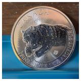 2019 Canada 1 oz $5 Silver Maple Leaf Coin .9999 Fine Silver - BU  Grizzly