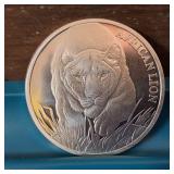 2017 Republic of Chad 1 oz Silver Lioness Coin .999 Fine Silver :: Tax Exempt :: From Africa! (BU)