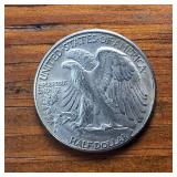 1933-1939 Walking Liberty Half Dollar Sequential Collection of NICE condition 90% Silver (6 coins)