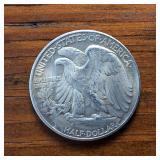 1933-1939 Walking Liberty Half Dollar Sequential Collection of NICE condition 90% Silver (6 coins)