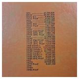 Dansco Eisenhower Dollars Complete Collection in Album :: Including 10 special 40% silver-clad coins