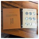 Dansco Eisenhower Dollars Complete Collection in Album :: Including 10 special 40% silver-clad coins