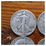 Super Combo Silver!  3 Walking Liberties, 3 Ben Franklins, 3 Quarters, & 3 silver dimes!