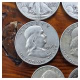Super Combo Silver!  3 Walking Liberties, 3 Ben Franklins, 3 Quarters, & 3 silver dimes!