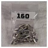 Heavy BLING! - HUGE Vintage Italian Silver Figaro Necklace - AGI :: 139.2g