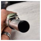 Very Heavy Duty Sterling Ring with Stunning large natural stone - It's a MUST SEE!