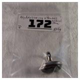 Very Heavy Duty Sterling Ring with Stunning large natural stone - It's a MUST SEE!