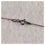 GRACE - Charm Necklace - Dainty Silcer Chain with Charms spelling 'Grace' - 1.4g - 16-17inch