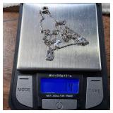 GRACE - Charm Necklace - Dainty Silcer Chain with Charms spelling 'Grace' - 1.4g - 16-17inch