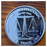 Silver Bullion Coin (BU) .999 Fine Silver ::  World Trade Unit :: Jackalope :: GSM