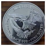 Uncirculated Beauty: 1984 ENGELHARD 1 oz .999 Bullion :: The American Prospector Shine!