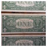 Lot of 3 Silver Certificates:  Series 1957 1957A 1957B :: Blue Seals : One Crisp, one high #