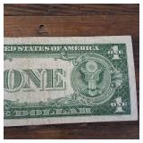 1935-E $1 Dollar Blue Seal Silver Certificate - High Serial #  92176171H : in plastic slip