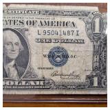 Series 1935-E $1 Silver Certificate :: Circulated :: Blue Seal :: Collectible : Payable to Bearer
