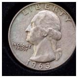 HUGE LOT! Nice Wooden Display case: 90% Silver Mercury Dimes(25) & 90% Silver Quarters(13)