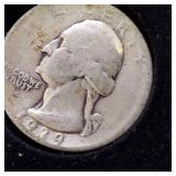 HUGE LOT! Nice Wooden Display case: 90% Silver Mercury Dimes(25) & 90% Silver Quarters(13)