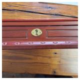 HUGE LOT! Nice Wooden Display case: 90% Silver Mercury Dimes(25) & 90% Silver Quarters(13)