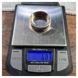 925 Size 12 - 7mm wide - Silver Band Ring - Some signs of wear -  6.82g