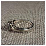 Mystic Topaz Solitare - Pear Shape - .925 - Sterling Silver - Size 7.25  2.3g