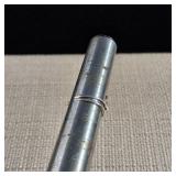 Adjustable Toe RIng - Dainty little squiggle with/ center bead - .57g - Sterling Silver