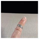 Adjustable Toe Ring w/Flowers - Size 3.25 - 1.6g