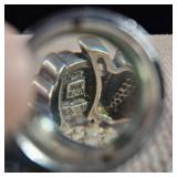 Vintage - WM Co. - Silver Wings ring with Paua Shell Cabochon - Size 6 - 5.2g - 925  Sterling