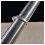 Aquamarine - Turquoise - Jade - Sterling Silver Ring - Size 8 - 8.25 - 6.5g - MARCH Birthstone!