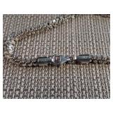 Stunning - Margarita Style - Italy - Super Long 30 Inch Chain Necklace! .925 - Sterling Silver  41.6g