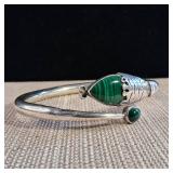 LARGE - Silver Bracelet or Arm Cuff - .925 - Sterling Silver - Mexico - 46.5g