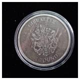 Scottsdale Mint :: 2022 .999 Fine Silver Bullion :: 1 Troy oz .999 Silver Gibraltar Lady Justice