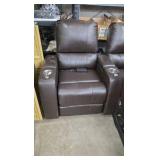 leather theater reclining seats
