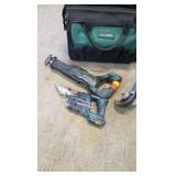 makita tools and carry case