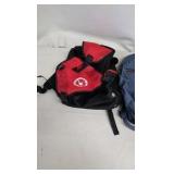 3 backpacks