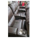 leather theater reclining seats