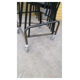 Conference chairs & cart