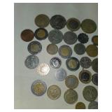 collection of vintage and modern coins