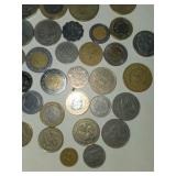 collection of vintage and modern coins