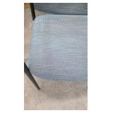 conference chairs and cart