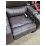 leather theater powered recliner seats