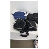 lot of 5 sports bags/backpacks