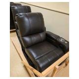 leather theater powered recliner seats